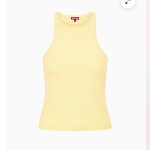 Staud Ayana tank in lemon drop